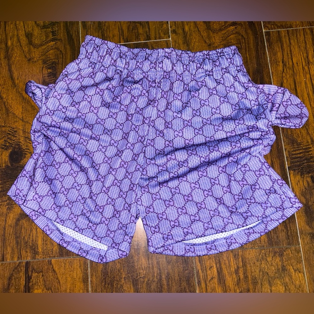 NEW 🩳 Gucci Monogram Shorts X Bravest Studio